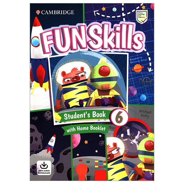 bộ fun skills level 6 student's book with home booklet and downloadable audio