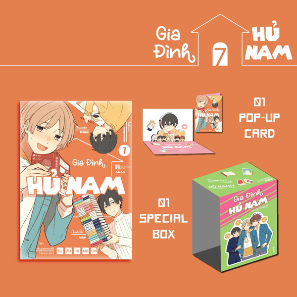 Bo
Gia Dinh Hu Nam - Tap 7 - Ban Co Box - Tang Kem Pop-Up Card + Special Box Ky Niem