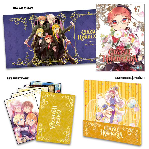 Bo
Gia Su Hoang Gia - Tap 17 - Ban Suu Tam - Tang Kem Bia Ao 2 Mat + Set Postcard + Standee Bap Benh