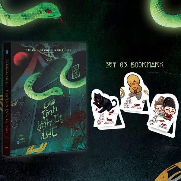 Bo
Gia Tinh Linh Di Luc - Tap 2 - Tang Kem Set 3 Bookmark Kiem Standee Giay