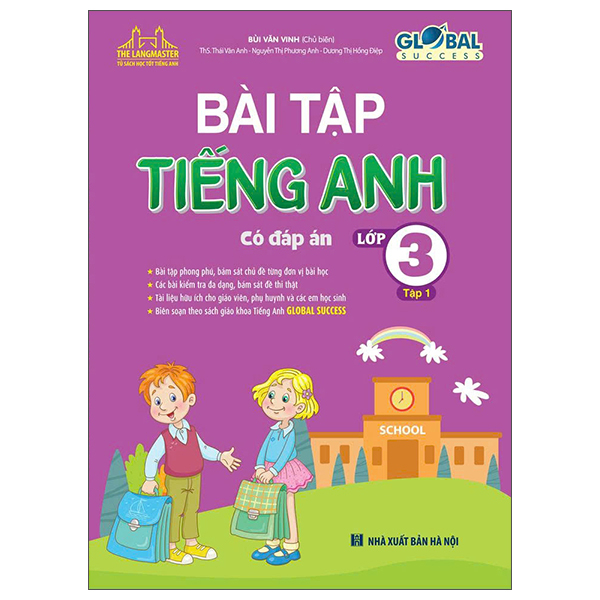 Bộ Global Success - Bài Tập Tiếng Anh Lớp 3 - Tập 1 (Có Đáp Án) (Tái Bản 2026)