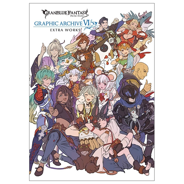 bộ granblue fantasy グランブルーファンタジー graphic archive vi extra works