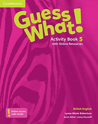 bộ guess what! level 5 activity book with online resources british english