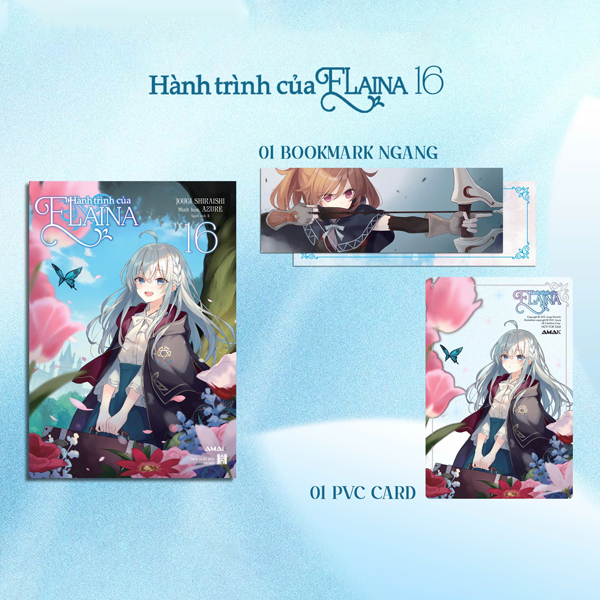 Bo
Hanh Trinh Cua Elaina - Tap 16 - Tang Kem Bookmark Hai Mat + Clearcard