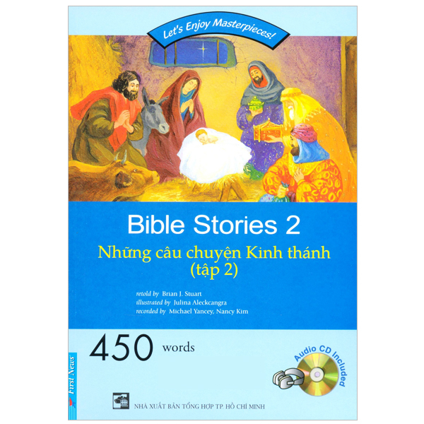 bộ happy reader - những câu chuyện kinh thánh - tập 2 (kèm 1 cd)