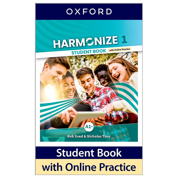 bộ harmonize 1 student book with online practice a1+ level