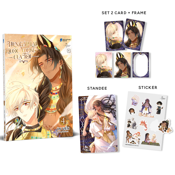 Bo
Hen Gap Lai, Quoc Vuong Cua Toi - Tap 4 - Ban Dac Biet - Tang Kem Set Sticker + Card PVC + Frame PVC + Standee Acrylic