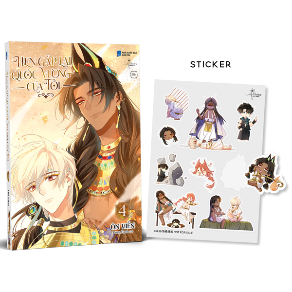 Bo
Hen Gap Lai, Quoc Vuong Cua Toi - Tap 4 - Tang Kem Set Sticker