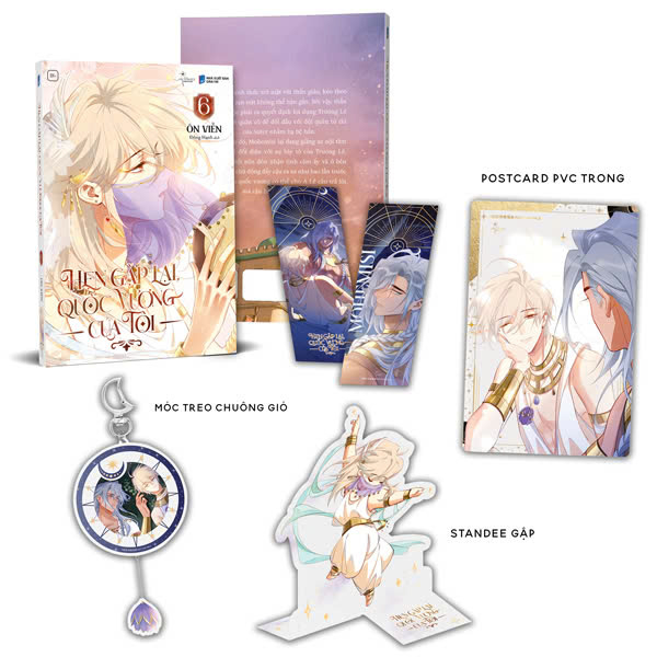 Bộ
						
										
										Hẹn Gặp Lại, Quốc Vương Của Tôi - Tập 6 - Bản Đặc Biệt - Tặng Kèm Bookmark + Postcard PVC Trong + Standee PVC Đế Gập + Móc Treo Chuông Gió Acrylic