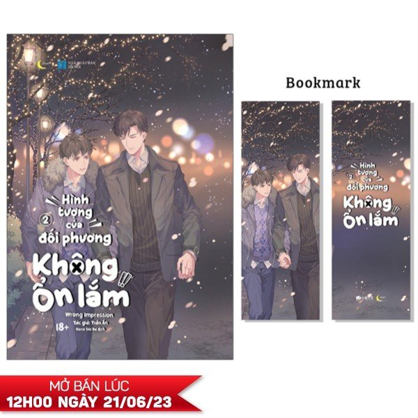 bộ hình tượng của đối phương không ổn lắm - wrong impression - tập 2 - tặng kèm bookmark