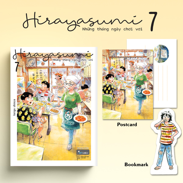 Bo
Hirayasumi - Nhung Thang Ngay Choi Voi - Tap 7 - Tang Kem Bookmark Nhan Vat + Postcard Boi Cung