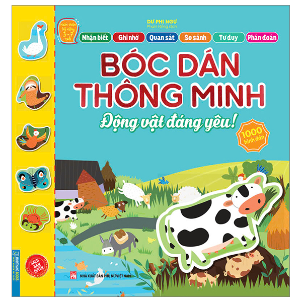 Bo
Hoan Thien Ky Nang 3-7 Tuoi - Boc Dan Hinh Thong Minh - Dong Vat Dang Yeu