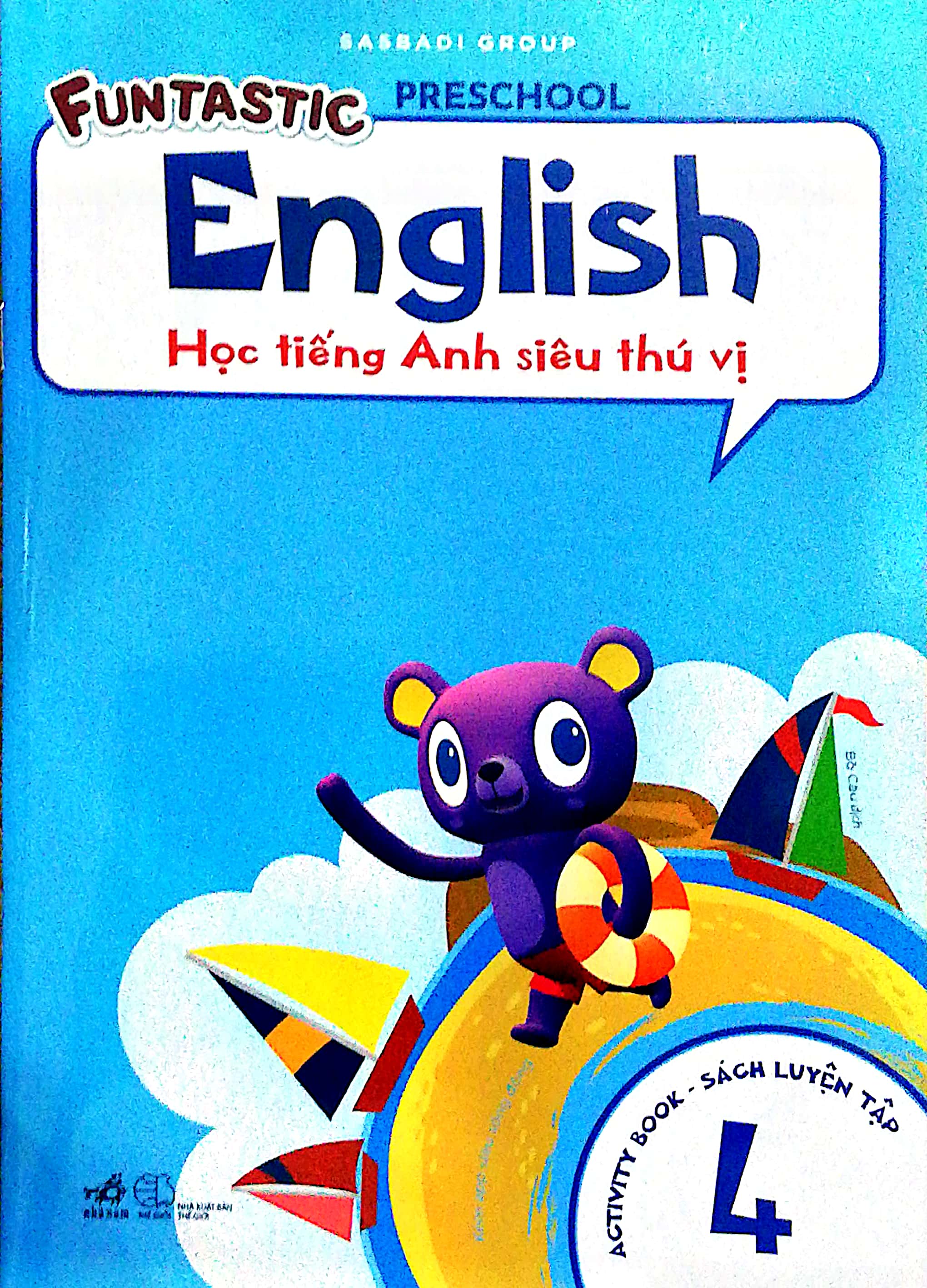 bộ học tiếng anh siêu thú vị - sách luyện tập 4