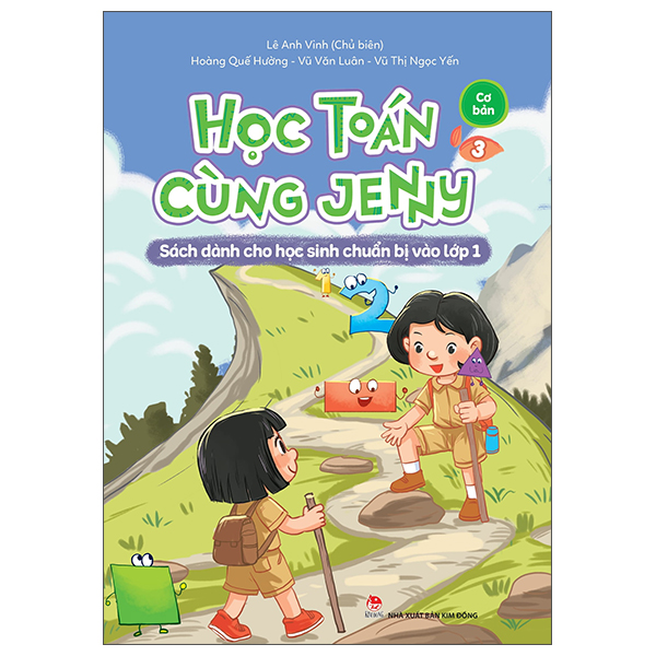 bộ học toán cùng jenny - sách dành cho học sinh chuẩn bị vào lớp 1 - bộ cơ bản - tập 3