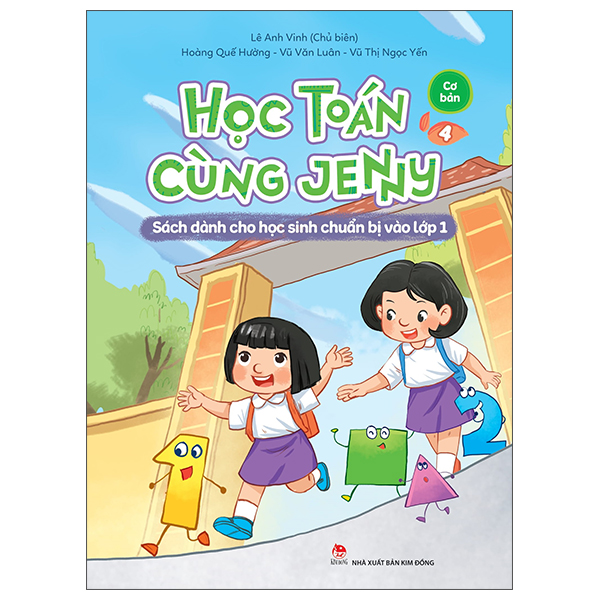 bộ học toán cùng jenny - sách dành cho học sinh chuẩn bị vào lớp 1 - bộ cơ bản - tập 4