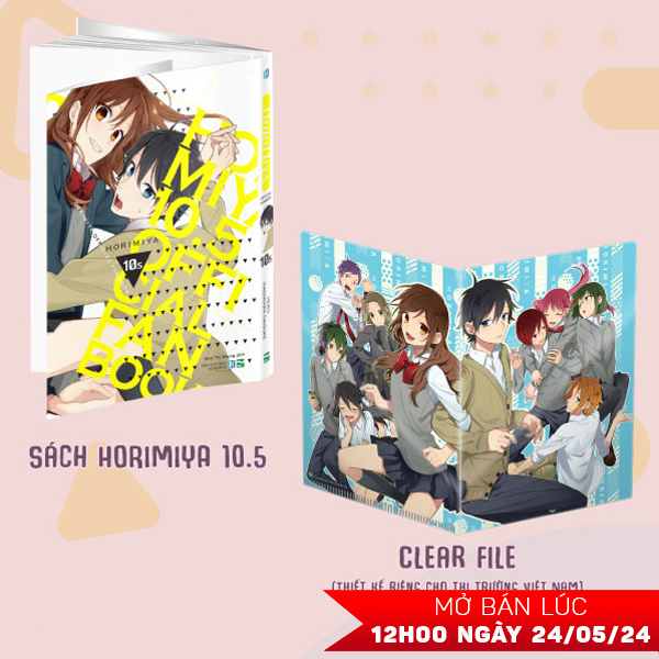 Bo
HORIMIYA - Tap 10.5 - Official Fanbook - Ban Dac Biet - Tang Kem Clear File