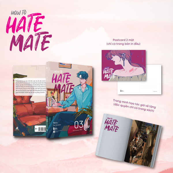 bộ how to hate mate - tập 3 - tặng kèm postcard