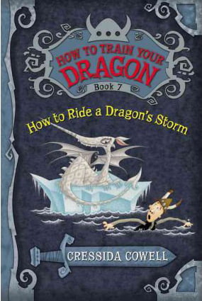 bộ how to train your dragon book 7: how to ride a dragon's storm (hardback)