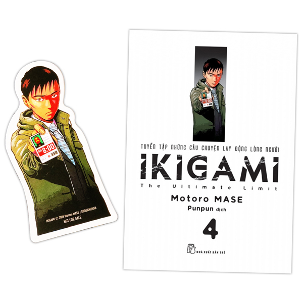 bộ ikigami - tập 4 - tặng kèm bookmark