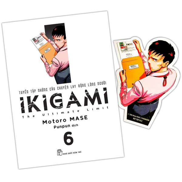 bộ ikigami - tập 6 - tặng kèm bookmark