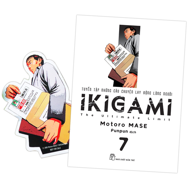 bộ ikigami - tập 7 - tặng kèm bookmark