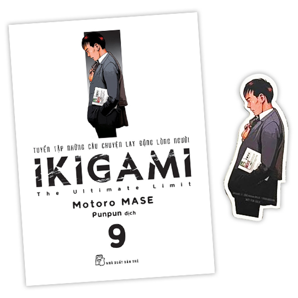 bộ ikigami - tập 9 - tặng kèm bookmark