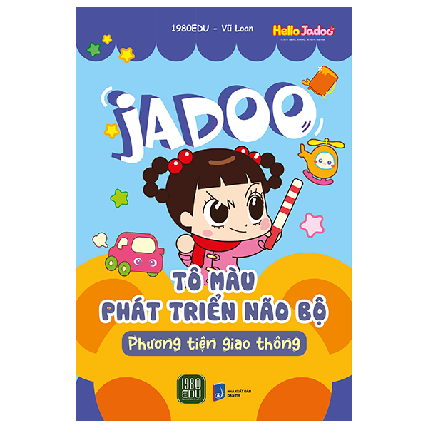 Bộ Jadoo Tô Màu Và Phát Triển Não Bộ - Phương Tiện Giao Thông