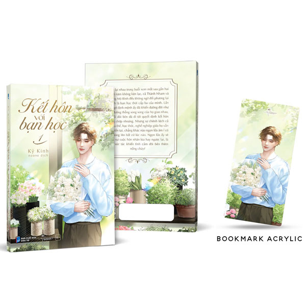 Bo
Ket Hon Voi Ban Hoc - Tap 1 - Tang Kem Bookmark Acrylic