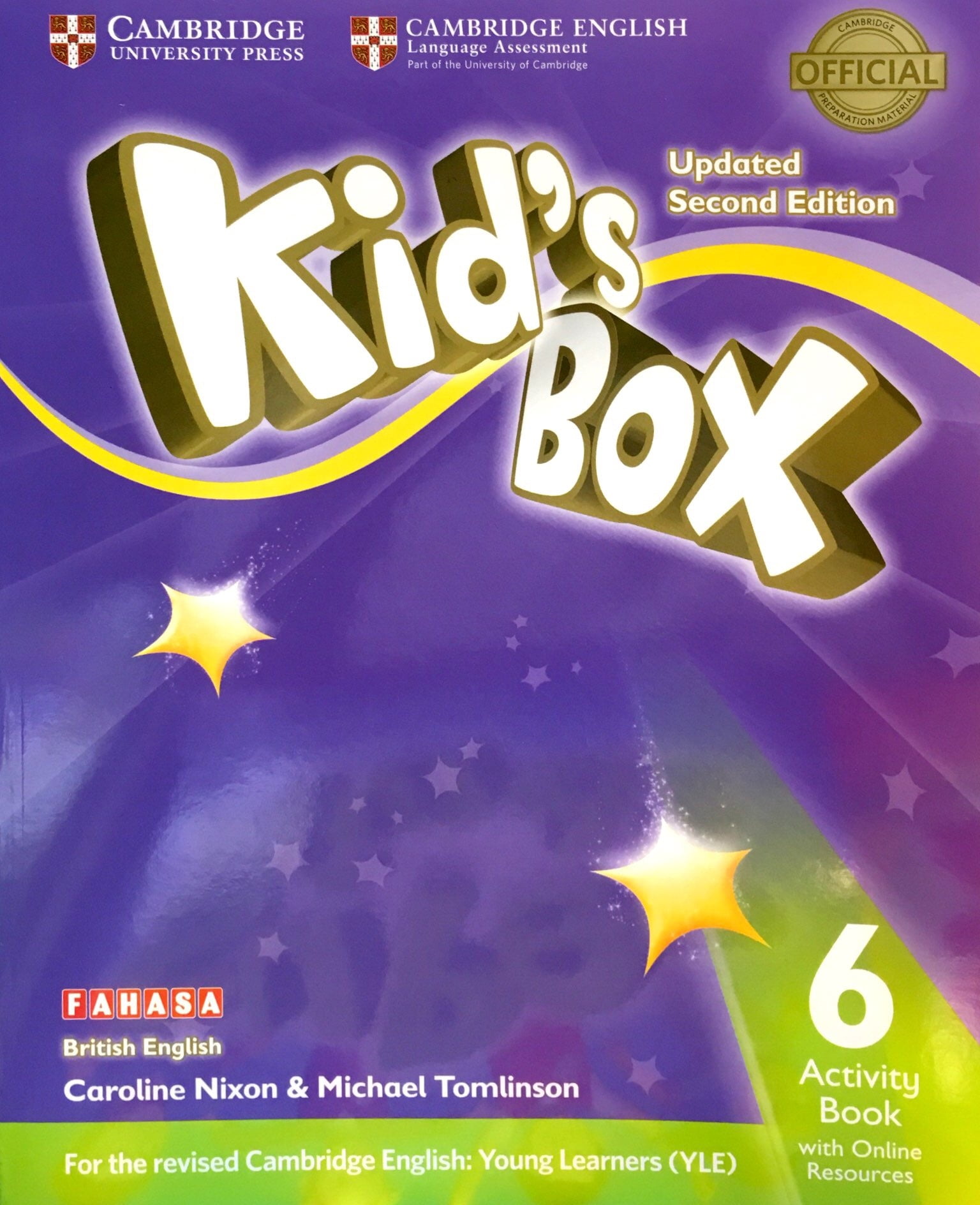 bộ kid's box 2nd ed activity book with online resources level 6