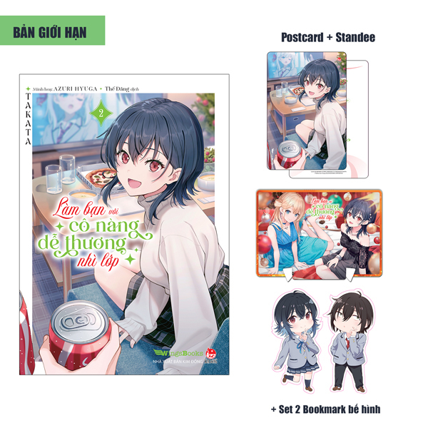 Bo
Lam Ban Voi Co Nang De Thuong Nhi Lop - Tap 2 - Ban Gioi Han - Tang Kem Postcard + Standee + Set 2 Bookmark Be Hinh