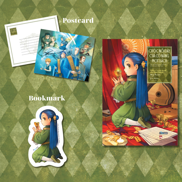 Bộ [Light Novel] Cuộc Nổi Dậy Của Cô Nàng Mọt Sách - Phần 2 - Vu Nữ Tập Sự Của Thần Điện III - Tặng Kèm Bookmark + Postcard