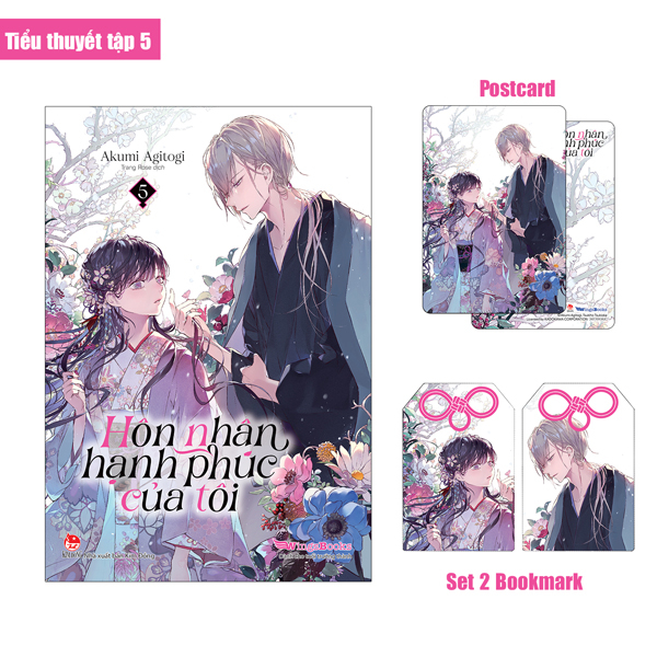 Bộ [Light Novel] Hôn Nhân Hạnh Phúc Của Tôi - Tập 5 - Tặng Kèm Postcard + Set 2 Bookmark