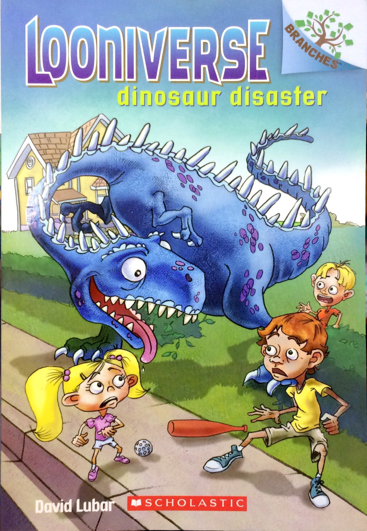 bộ looniverse #3: dinosaur disaster (a branches book)