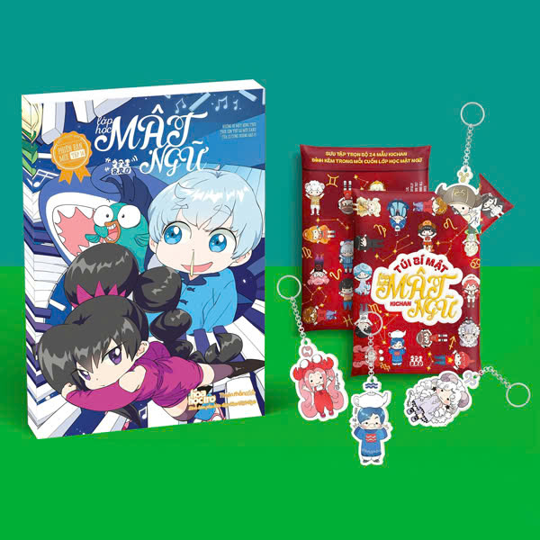 Bo
Lop Hoc Mat Ngu - Phien Ban Moi - Tap 14 - Tang Kem Tui Bi Mat Moc Khoa Cung Hoang Dao Kiwi Kiwi