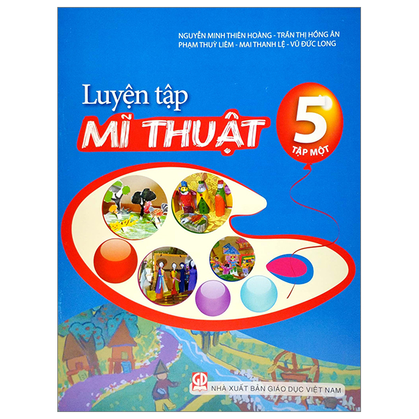 bộ luyện tập mĩ thuật 5 - tập 1 (2023)