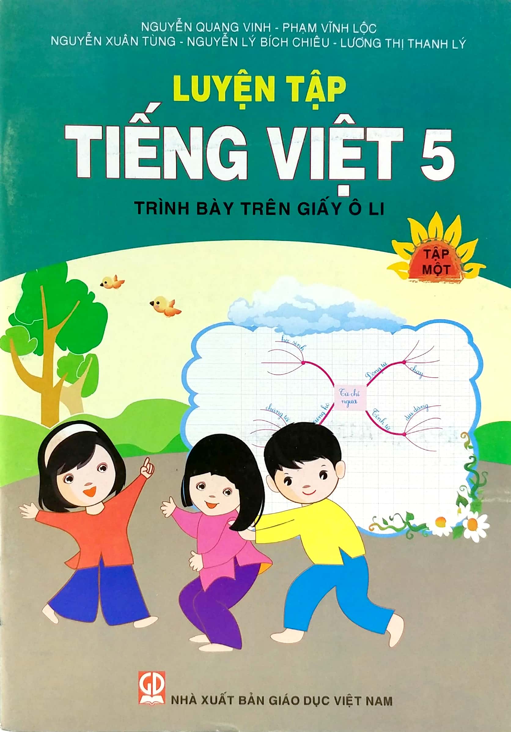 bộ luyện tập tiếng việt 5 - tập 1 (trình bày trên giấy ô li)