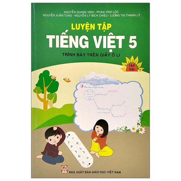 bộ luyện tập tiếng việt 5 - tập 2 (trình bày trên giấy ôli)