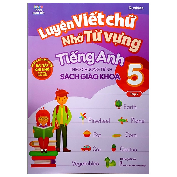 bộ luyện viết chữ nhớ từ vựng tiếng anh theo chương trình sách giáo khoa lớp 5 - tập 2