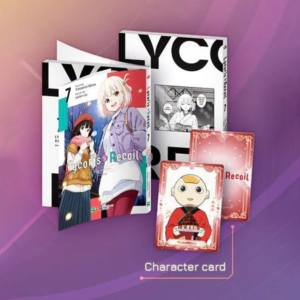 Bộ Lycoris Recoil - Tập 7 - Bản Đặc Biệt - Tặng Kèm Character Card