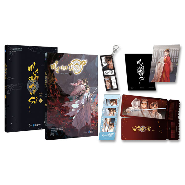 Bộ
Ma Đạo Tổ Sư - Bản Truyện Tranh - Tập 11 - Bản Đặc Biệt - Tặng Kèm Ticket + Card Nhựa Sư Tỷ + Photostrip PVC + Móc Khóa Acrylic