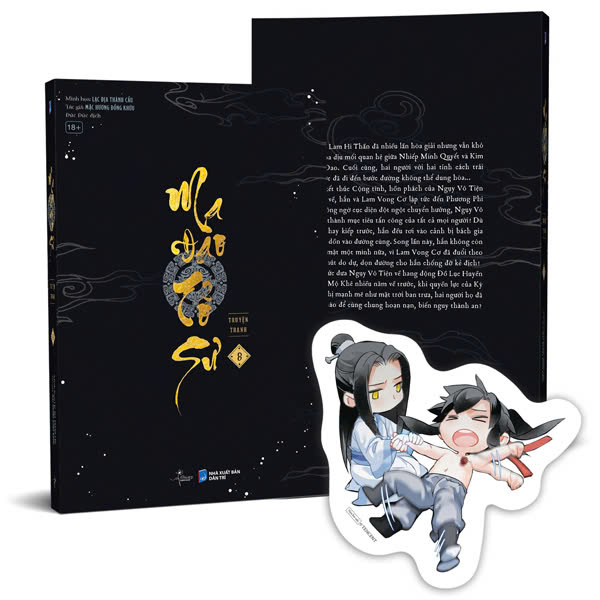 Bo
						
										
										Ma Dao To Su - Ban Truyen Tranh - Tap 8 - Tang Kem Bookmark Be