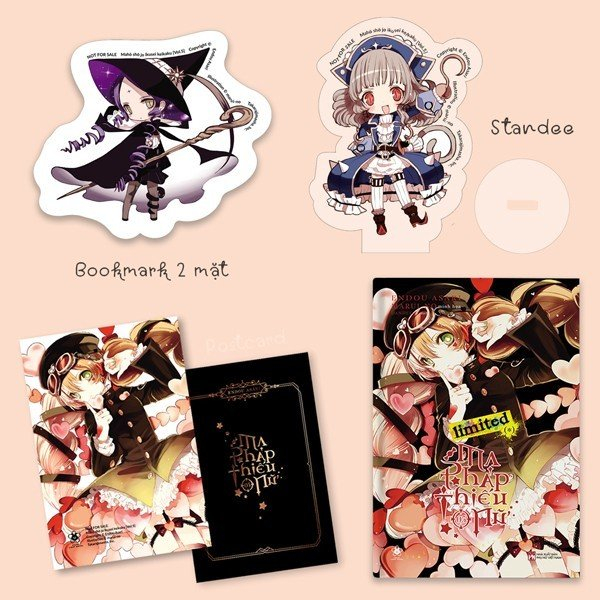 bộ ma pháp thiếu nữ - tập 5 - bản đặc biệt - tặng kèm bookmark + postcard + standee