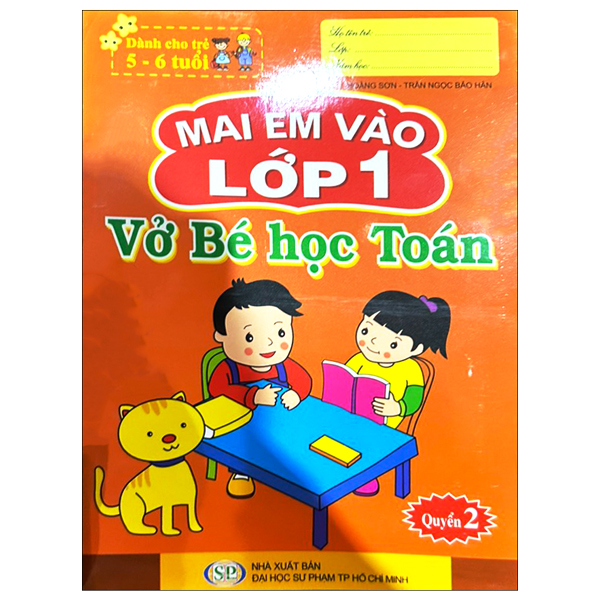 Bo
Mai Em Vao Lop 1 - Danh Cho Tre 5-6 Tuoi - Vo Be Hoc Toan - Quyen 2 (Tai Ban 2024)