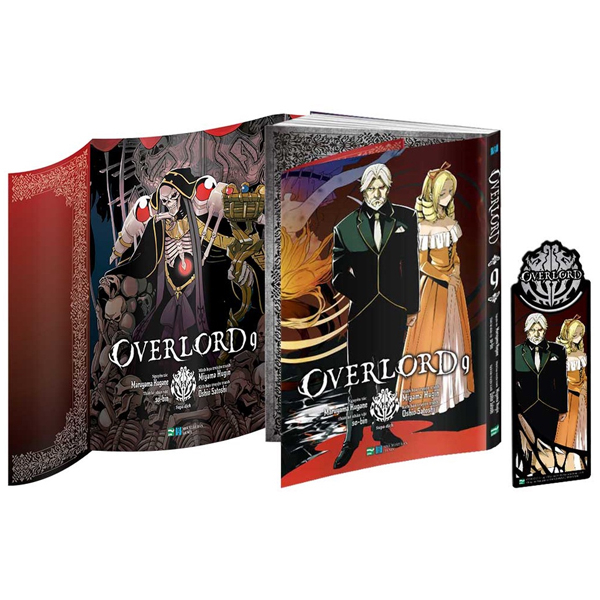 bộ [manga] overlord - tập 9 - tặng kèm bìa áo 2 mặt với art bản quyền đặc biệt + bookmark