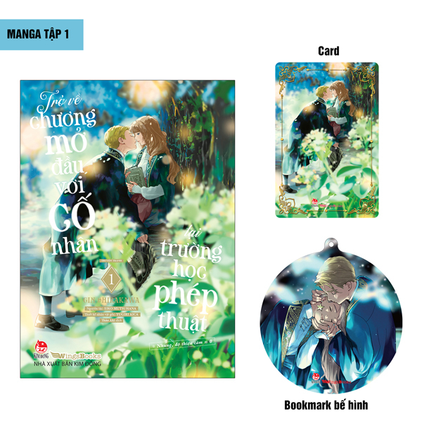 Bộ [Manga] Trở Về Chương Mở Đầu Với Cố Nhân Tại Trường Học Phép Thuật (Nhưng, Độ Thiện Cảm Bằng 0) - Tập 1 - Tặng Kèm Card + Bookmark