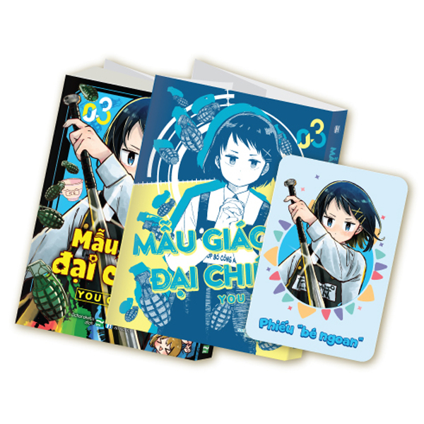 Bộ Mẫu Giáo Đại Chiến - Tập 3 - Bản Đặc Biệt - Tặng Kèm Phiếu “Bé Ngoan”