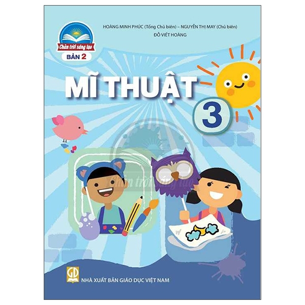 bộ mĩ thuật 3 - bản 2 (chân trời sáng tạo) (chuẩn)