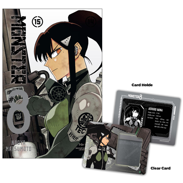 Bộ
						
										
										MONSTER #8 - Tập 15 - Bản Đặc Biệt - Bright Ver - Tặng Kèm Clear Card + Card Holder “Lực Lượng Phòng Vệ”