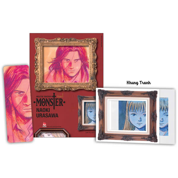 Bo
Monster - Deluxe Edition - Tap 1 - Tang Kem Bookmark + Postcard Kem Khung Tranh