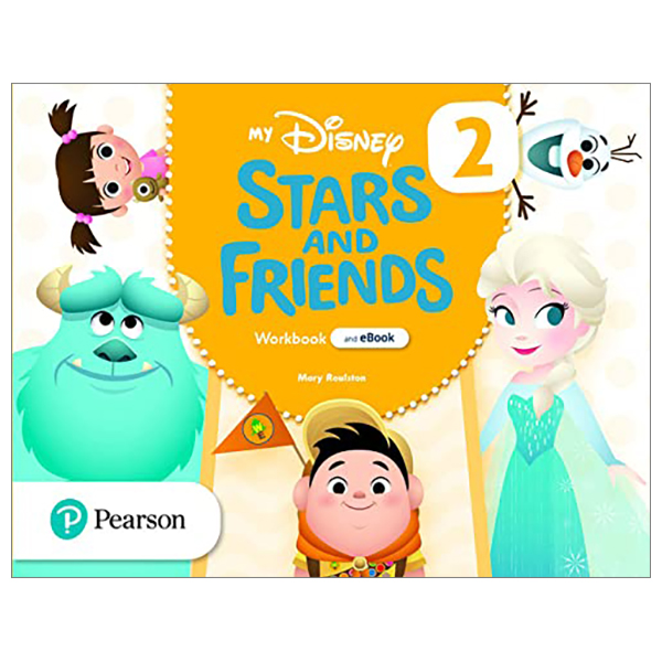 bộ my disney stars and friends level 2 workbook with ebook